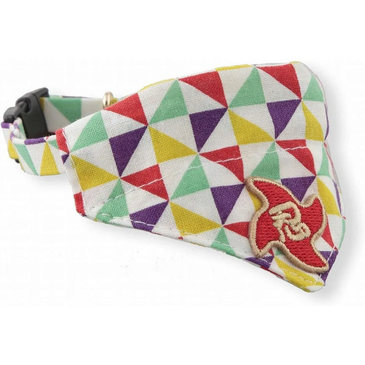 Necoichi Ninja Cat Bandana Collar Yellow