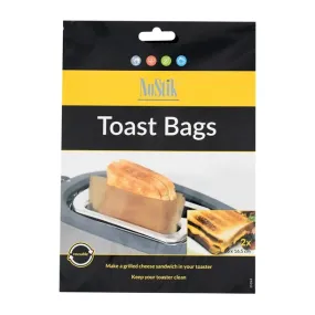 NoStik Toast Bags White (Pack of 2) - DP555