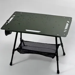 Outdoor folding table camping aluminum alloy lightweight IGT tactical table lightweight picnic table barbecue table