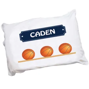 Personalized Basksetball Pillowcase