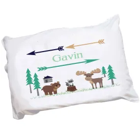 Personalized North Woodland Pillowcase