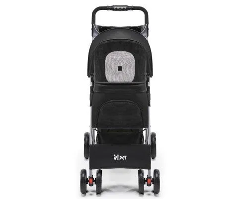 Pet Stroller Foldable Pram 4 Wheels