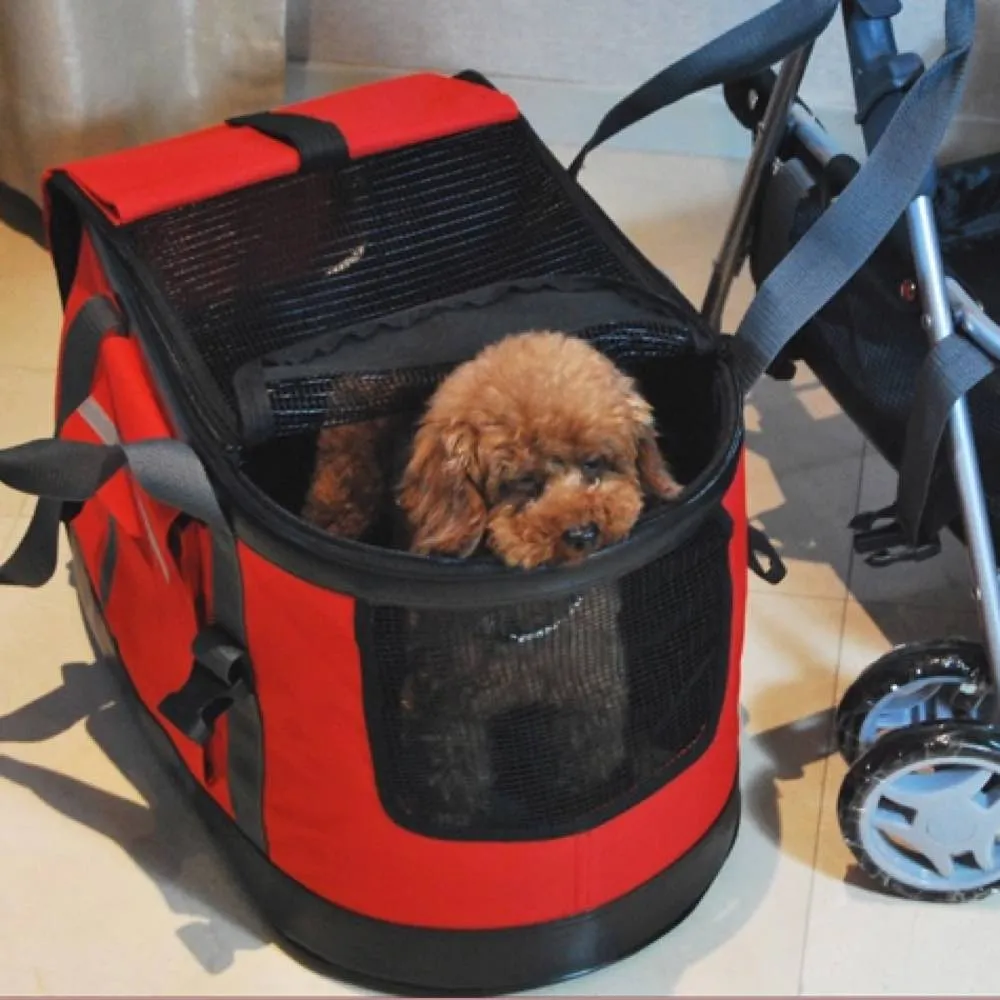 Petcomer Pet Carrier With Stroller