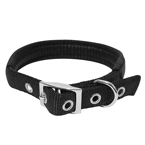 Petstop Padded Collar Black