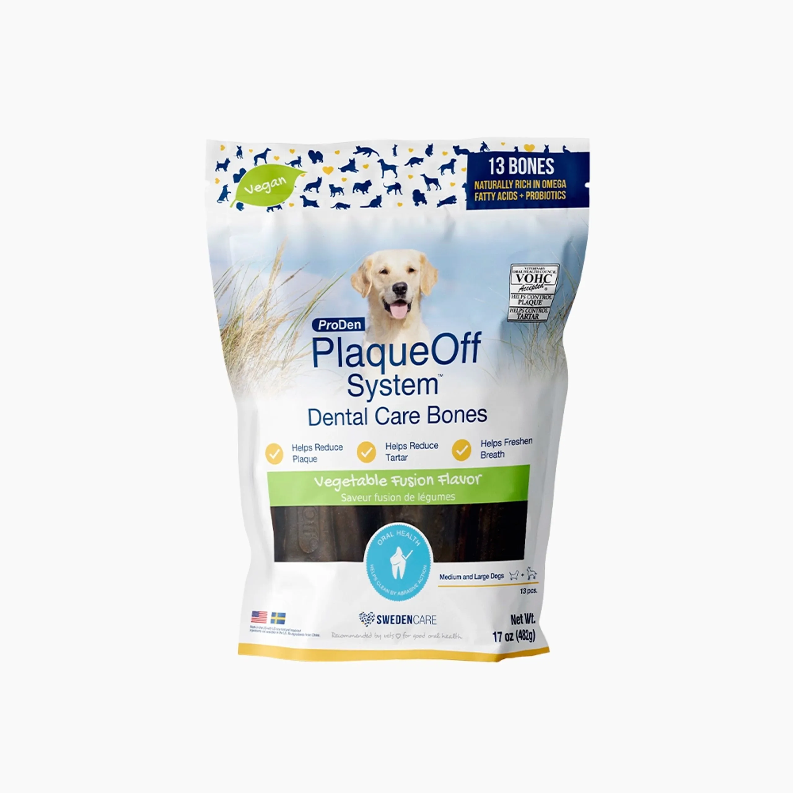 ProDen Plaque Off - Dental Dog Bones - Vegetable Fusion