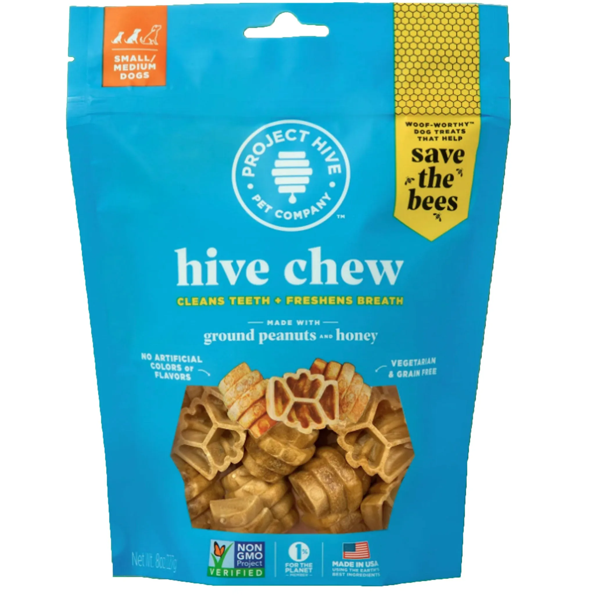 Project Hive Small Dog Chew Dog Honey 8 oz