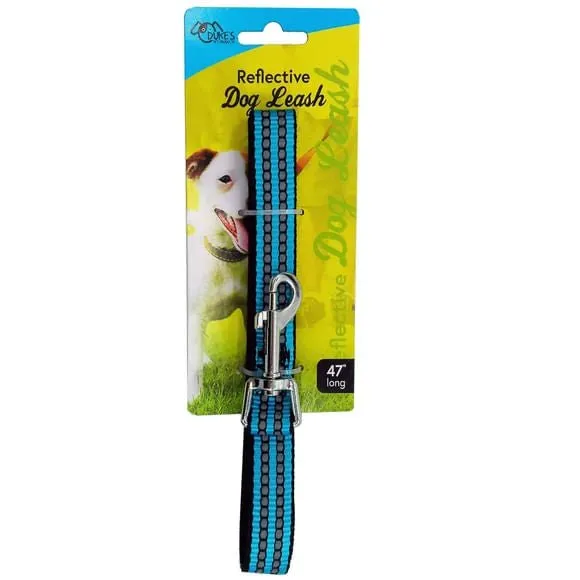 Reflective Dog Leash, Assorted Colors, 47"