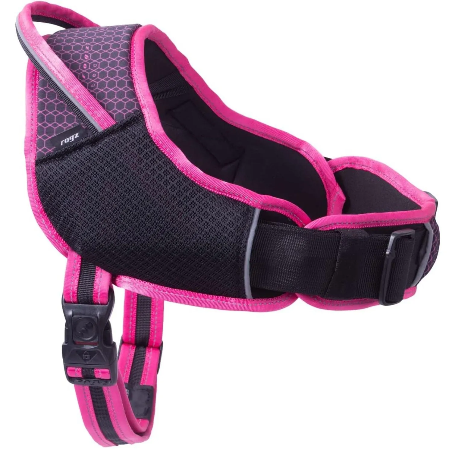 Rogz Airtech Sport Dog Harness Pink - Medium/Large