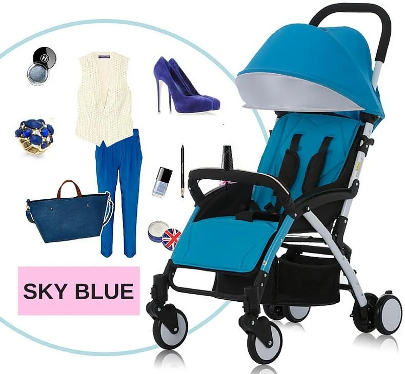 Shoppy One-Hand Foldable Baby Stroller