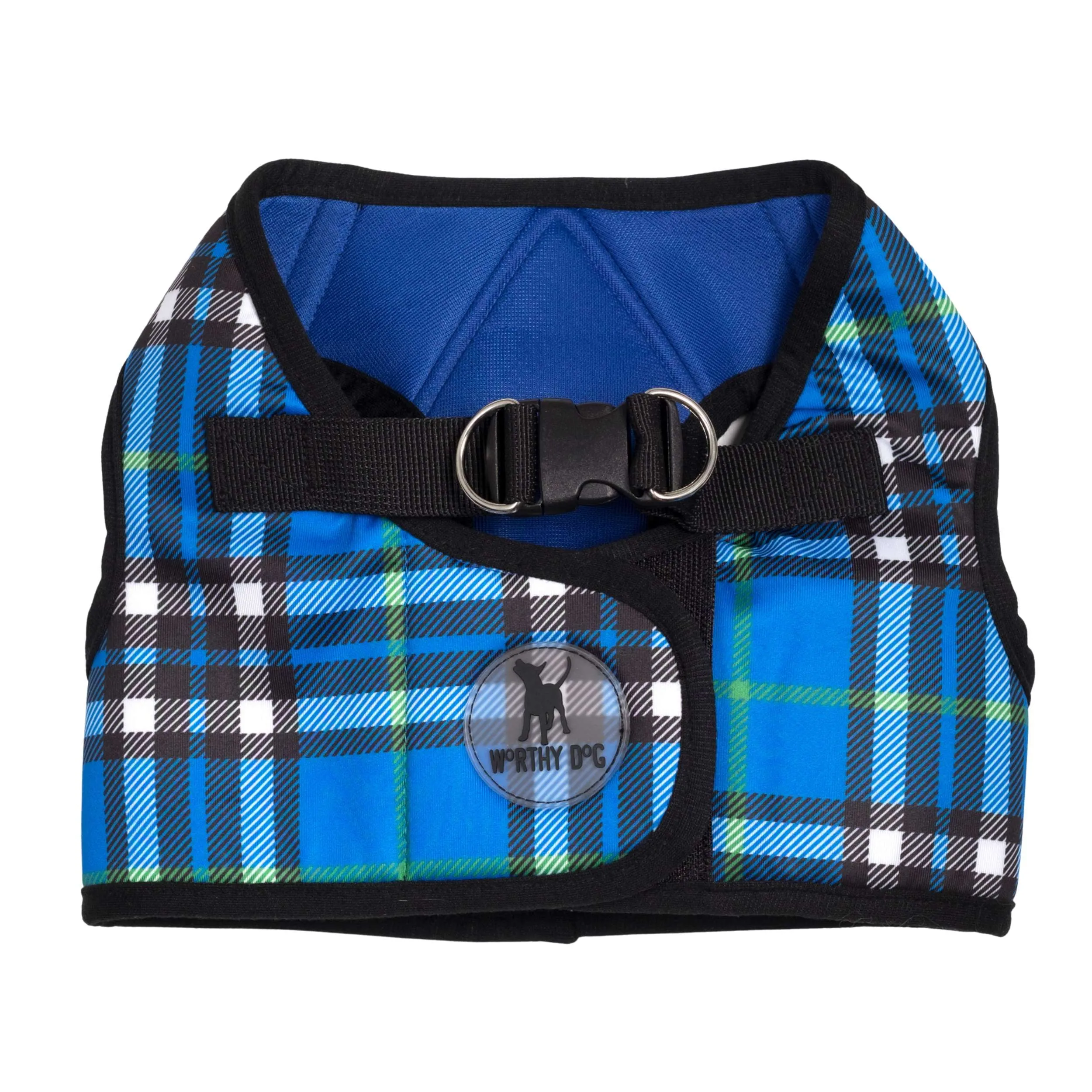 Sidekick Harness | Bias Plaid Blue