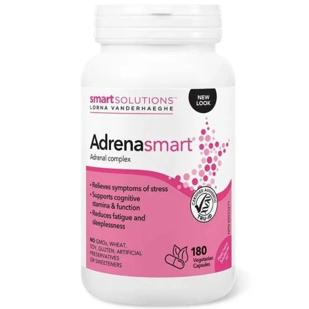 Smart Solutions  Adrenasmart 180 Veggie Caps