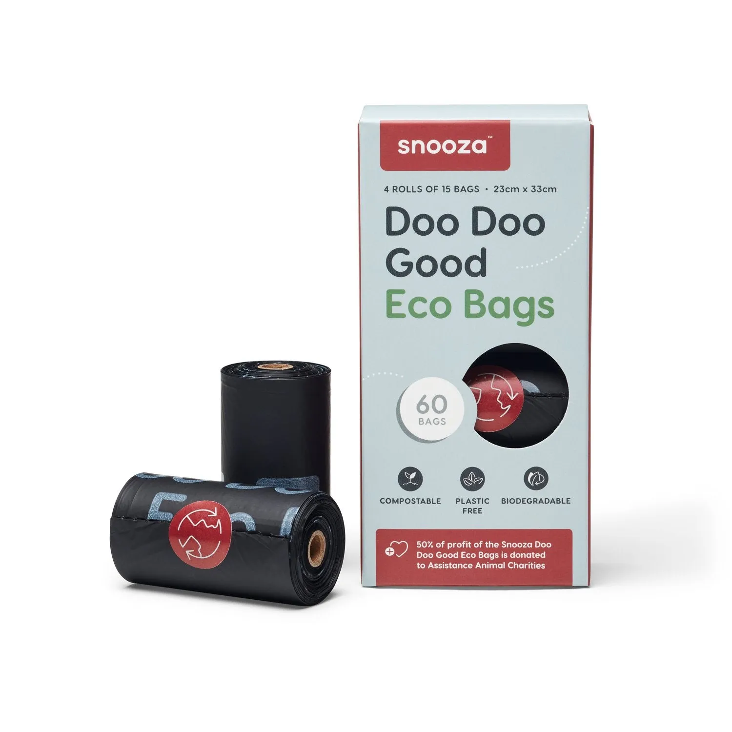 Snooza Doo Doo Good Dog Poop Bags 4 Pack