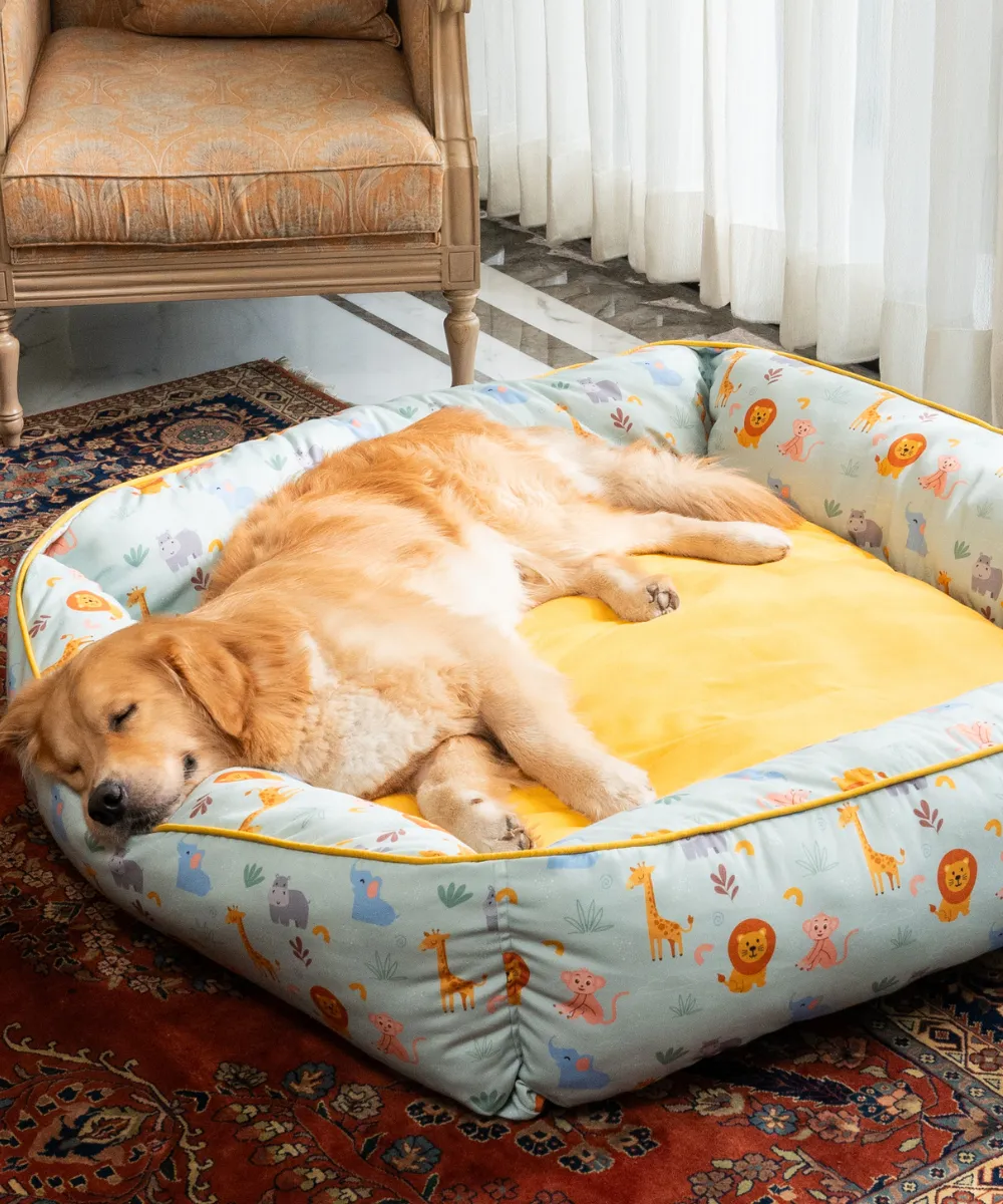 Snuggle Safari Lounger Dog Bed