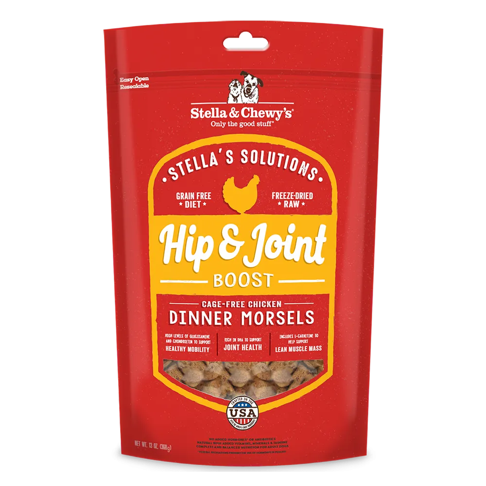 Stella & Chewy's Dog Stella's Solutions Hip & Joint Boost - Cage-Free Chicken 13oz