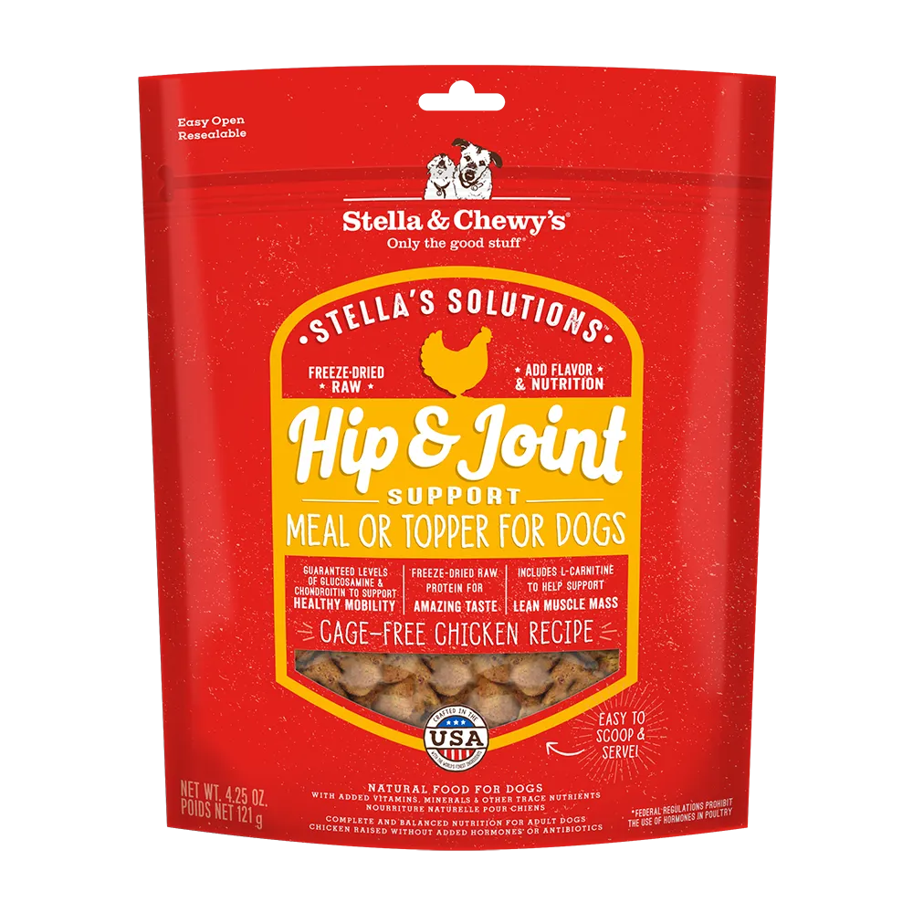 Stella & Chewy's Dog Stella's Solutions Hip & Joint Support - Cage-Free Chicken 4.25oz