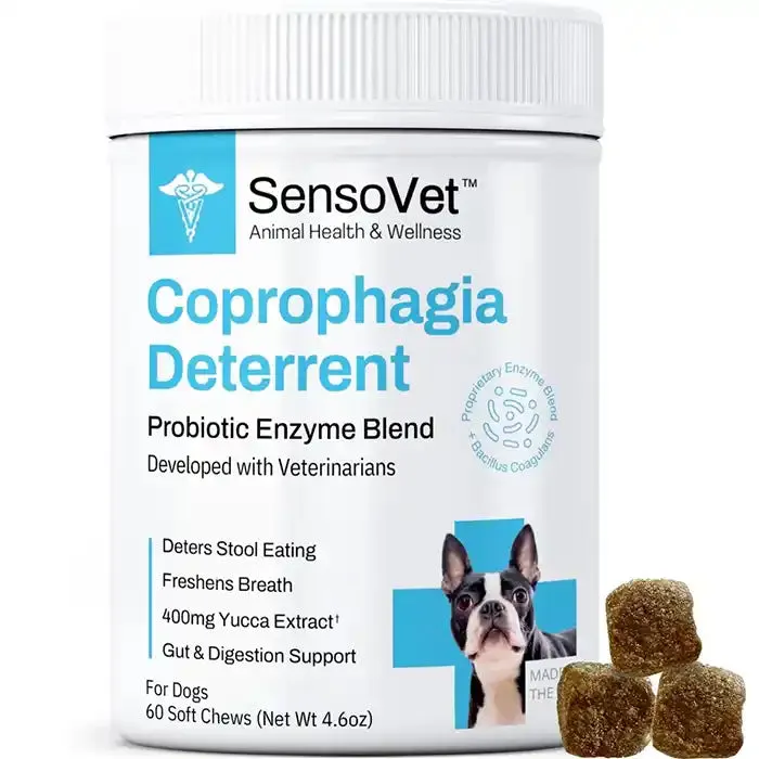 Stool Eating Deterrent Coprophagia Soft Chews For Dogs