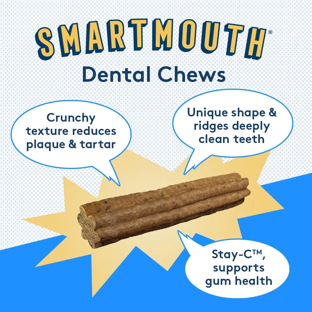 The Missing Link Smartmouth™ Dental Chews for Petite/Extra Small Dogs 28 Count