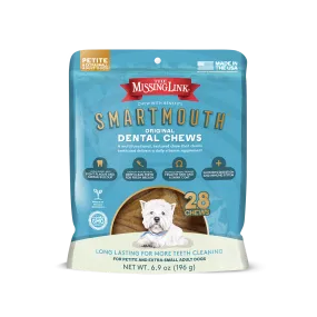 The Missing Link Smartmouth™ Dental Chews for Petite/Extra Small Dogs 28 Count