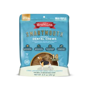 The Missing Link® Smartmouth™ Dental Chews for Small/Medium Dogs, 14 Count