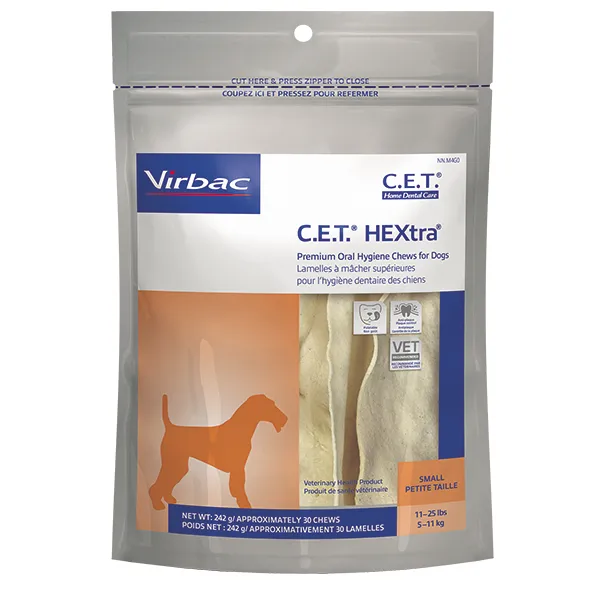 Virbac C.E.T. HEXtra Premium Dental Dog Chews