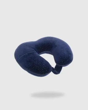 Voyager Memory Foam Neck Pillow in Navy